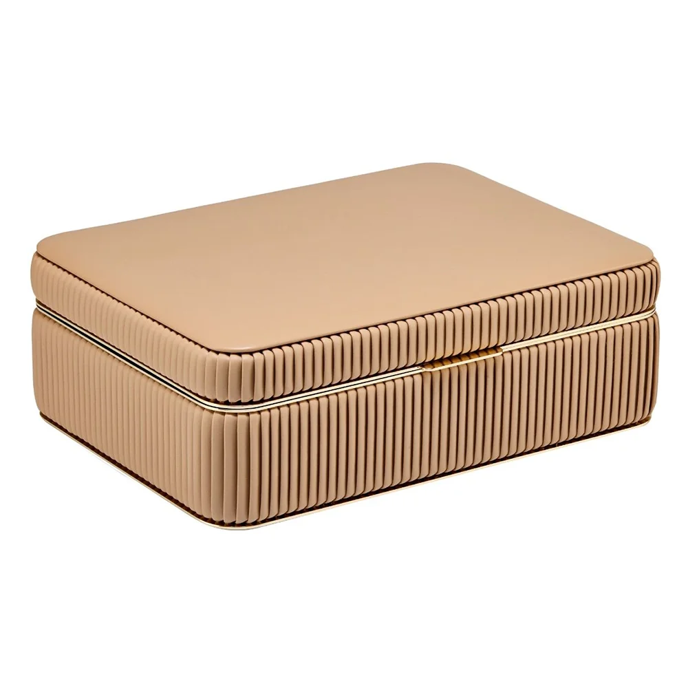 Bella Schmuckkästchen mittelgroß Mokka – Luxus Schmuckbox – Schroll Kitzbühel