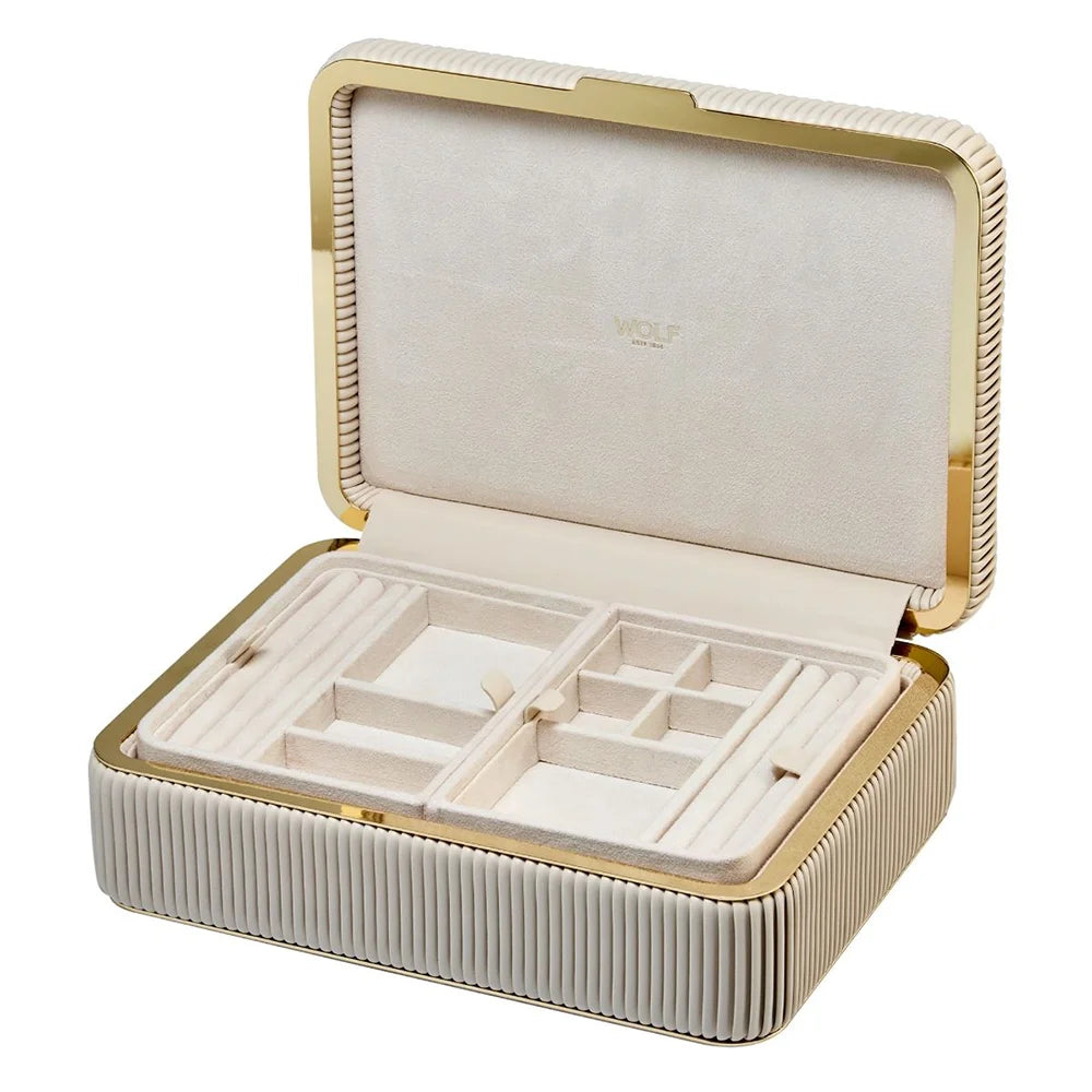 WOLF 1834 - Exklusive Bella Medium Schmuckbox mit 10 Fächern für Ringe, Halsketten, Armbänder und Ohrringe jetzt im Juwelier Tirol Shop bestellen