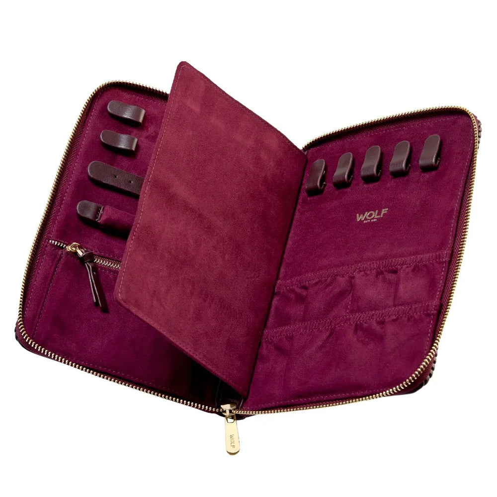 WOLF 1834- Exklusives Schmucketui Bella Schmuck Portfolio – Edle Aufbewahrung für Ringe, Ohrringe und Ketten mit LusterLoc™ im Juwelier Tirol Online-Shop sichern
