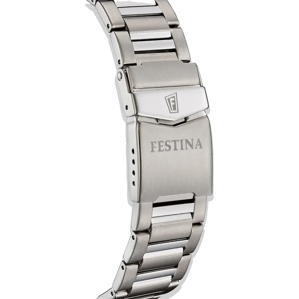 Festina Herren F20698/1 Grau Titan Armband