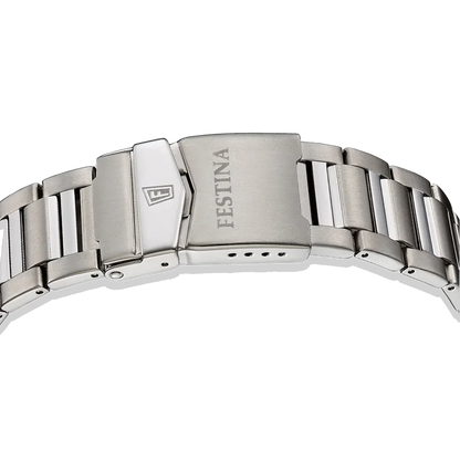 Festina Herren F20698/1 Grau Titan Armband