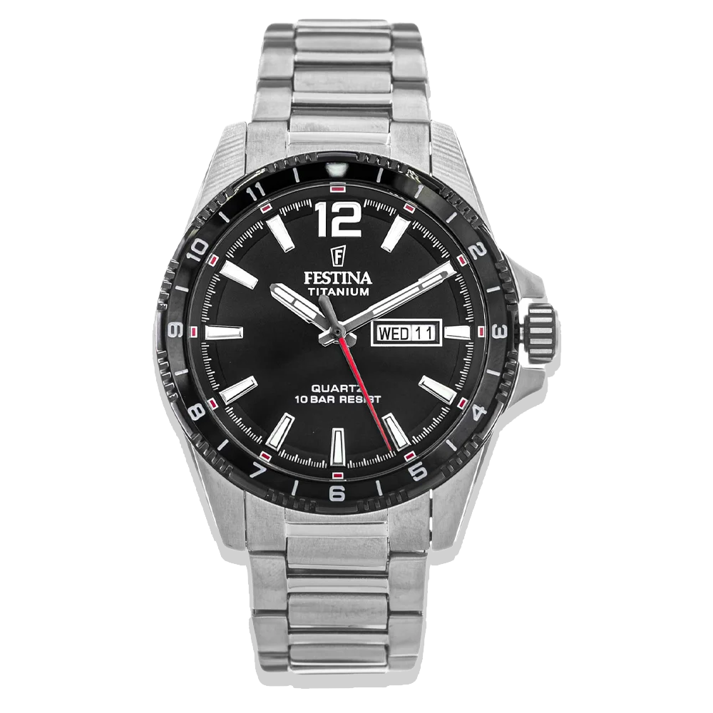 Festina Herren F20698/4 Black Titan Armband