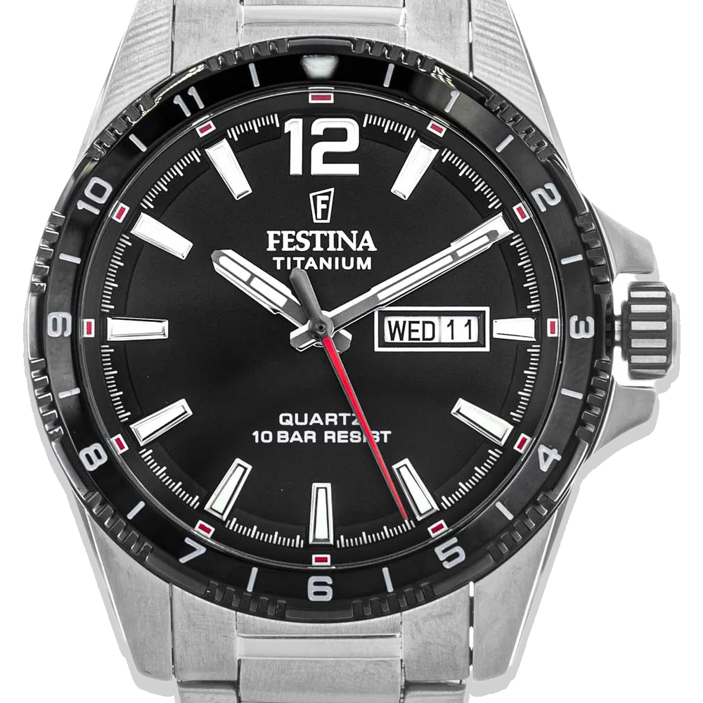 Festina Herren F20698/4 Black Titan Armband