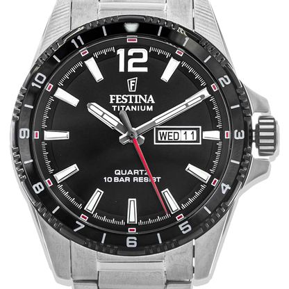 Festina Herren F20698/4 Black Titan Armband