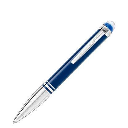 Montblanc StarWalker Blue Planet Doué Kugelschreiber in glänzendem Blau