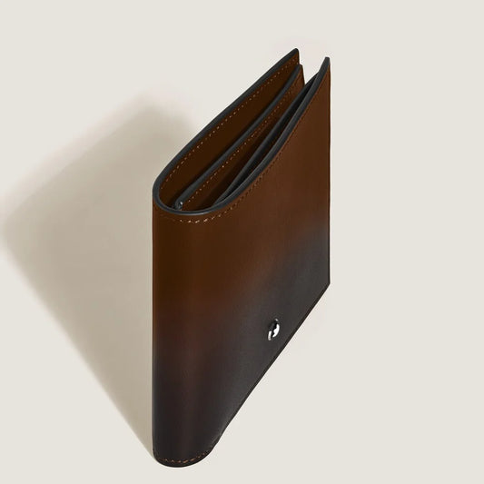 Montblanc Brieftasche 8 cc aus Meisterstück Sfumato Leder in Braun