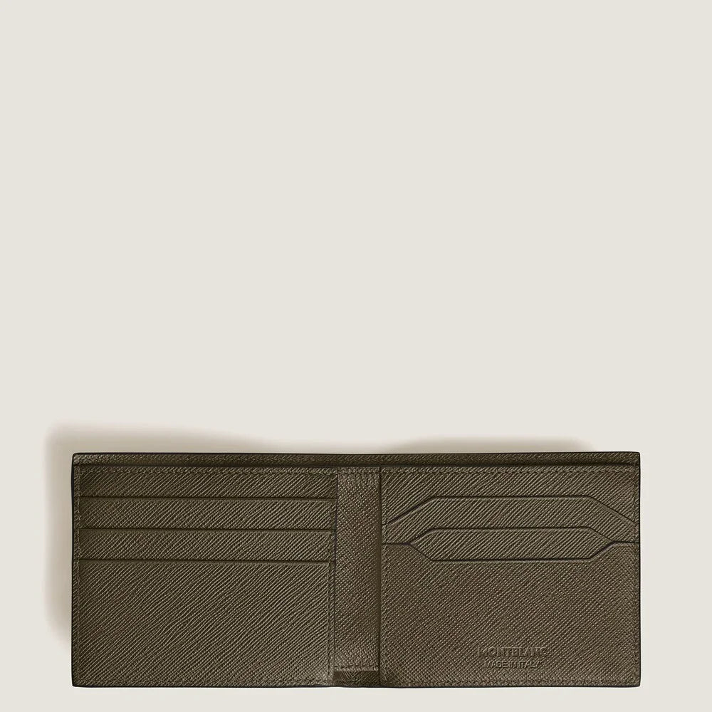 Flache Montblanc Brieftasche aus hochwertigem Sartorial Leder für den Alltag