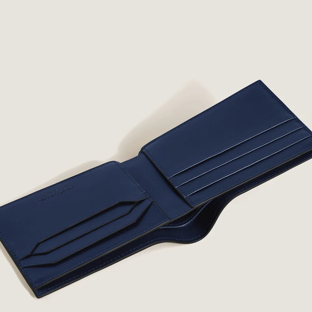 Exklusive Montblanc Brieftasche mit tintenblauer Innenseite online kaufen
