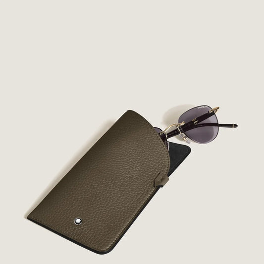 Luxuriöses Leder Brillenetui Montblanc aus der Boutique Kitzbühel