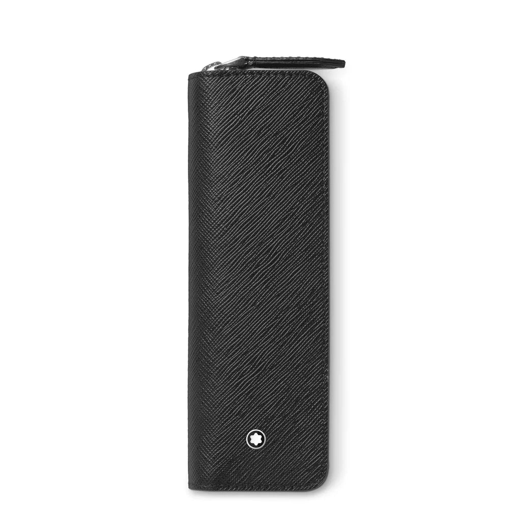 Elegantes Montblanc Schreibgeräte Etui mit Reißverschluss
