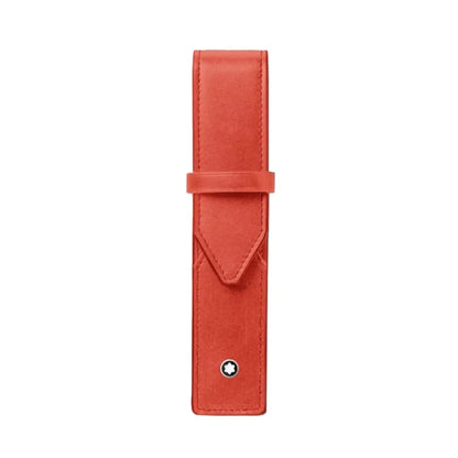 Montblanc Meisterstück Etui Koralle aus hochglänzendem Kalbsleder