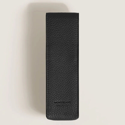 Schwarzes Montblanc Etui für zwei Schreibgeräte in Meisterstück Classique Größe