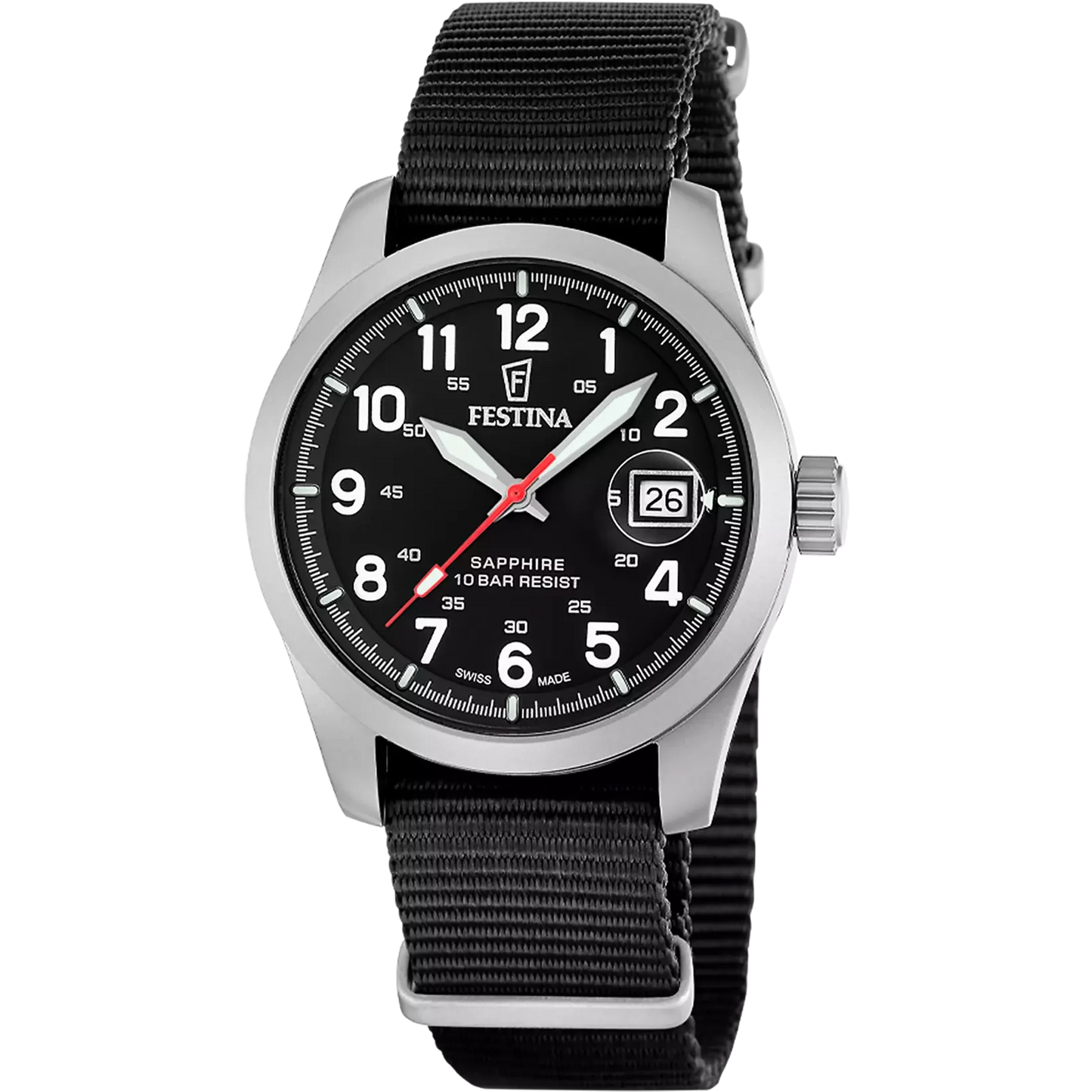 Festina Swiss Made Field F20082/3 Herrenuhr mit Saphirglas bei Juwelier Schroll Kitzbühel Tirol online kaufen