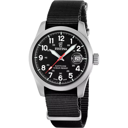 Festina Swiss Made Field F20082/3 Herrenuhr mit Saphirglas bei Juwelier Schroll Kitzbühel Tirol online kaufen