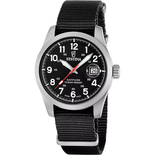 Festina Swiss Made Field F20082/3 Herrenuhr mit Saphirglas bei Juwelier Schroll Kitzbühel Tirol online kaufen