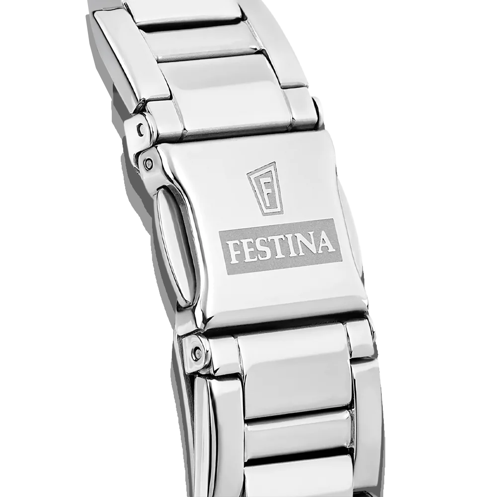 Festina Damen Uhr Boyfriend Collection F20397/3 Edelstahl Armband