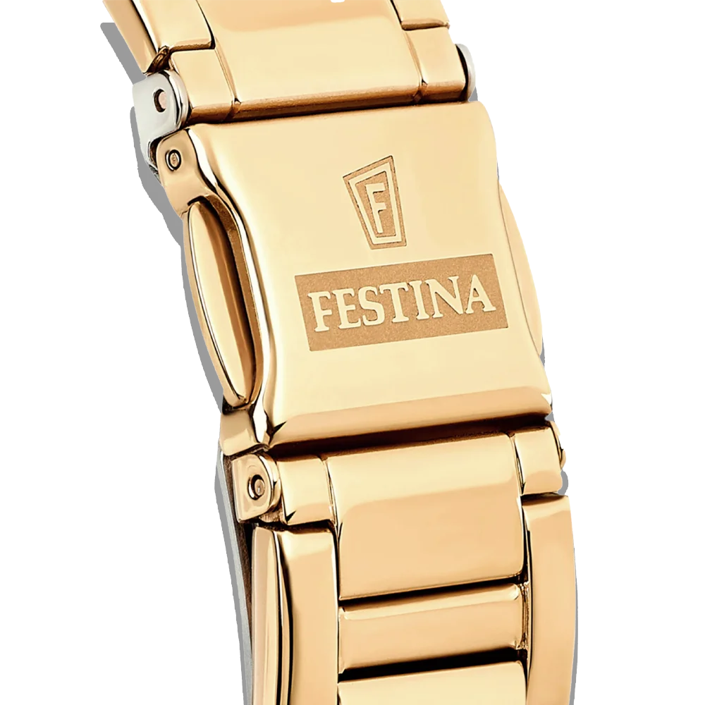 Festina Damen Uhr Boyfriend F20400/1 Edelstahl Armband