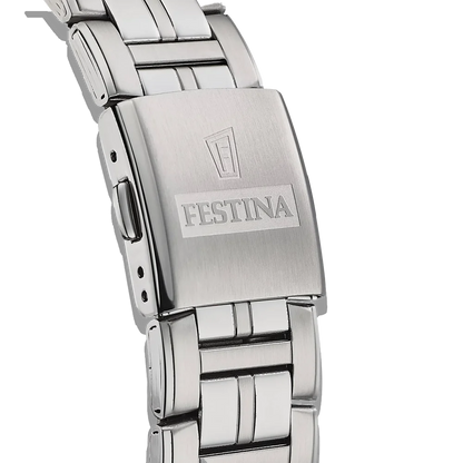 Festina Multifunktion Herren F20445/4 Edelstahlarmband