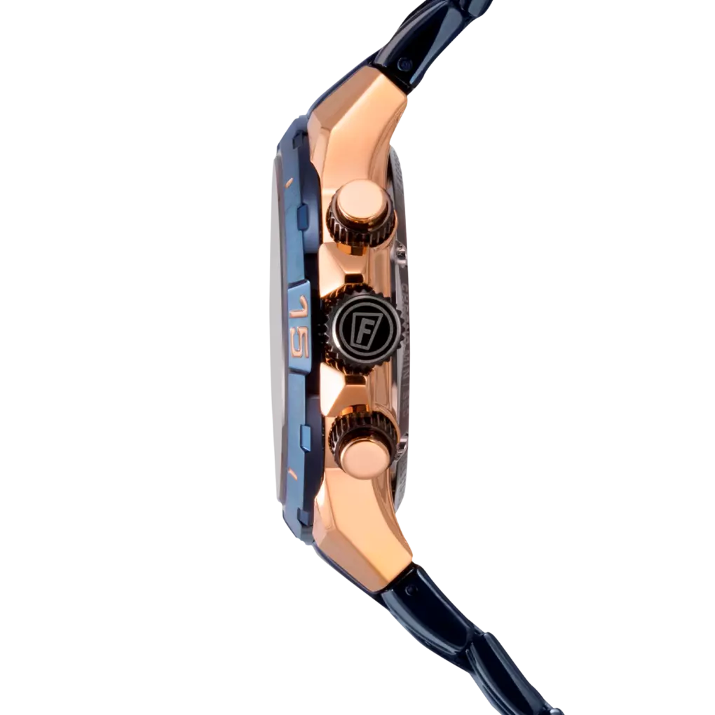 Luxus Festina Herren Uhr Special Editions mit blauem Edelstahlarmband exklusiv bei Juwelier Schroll in Kitzbühel