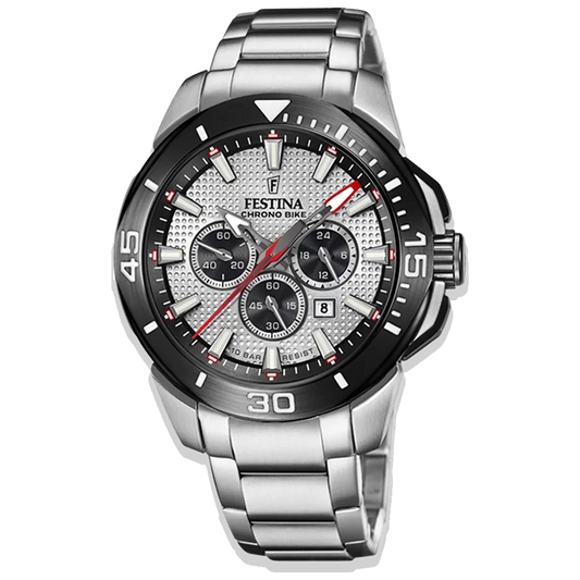 Festina Chrono Bike Herren F20641/1 Edelstahl 316L Armband