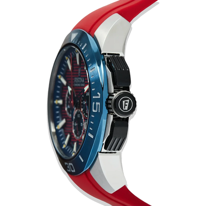 Festina Chrono Bike Herren F20642/2 rotes Silikon Armband