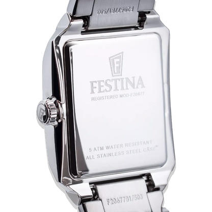 Festina Damen F20679/2 Perlmutt Weiß