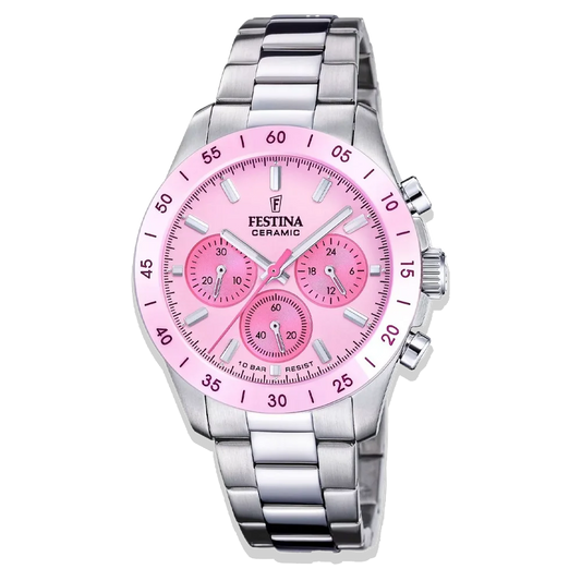 Festina Ceramic Uhr • Unisex F20693/2 • Roségold • Edelstahlarmband