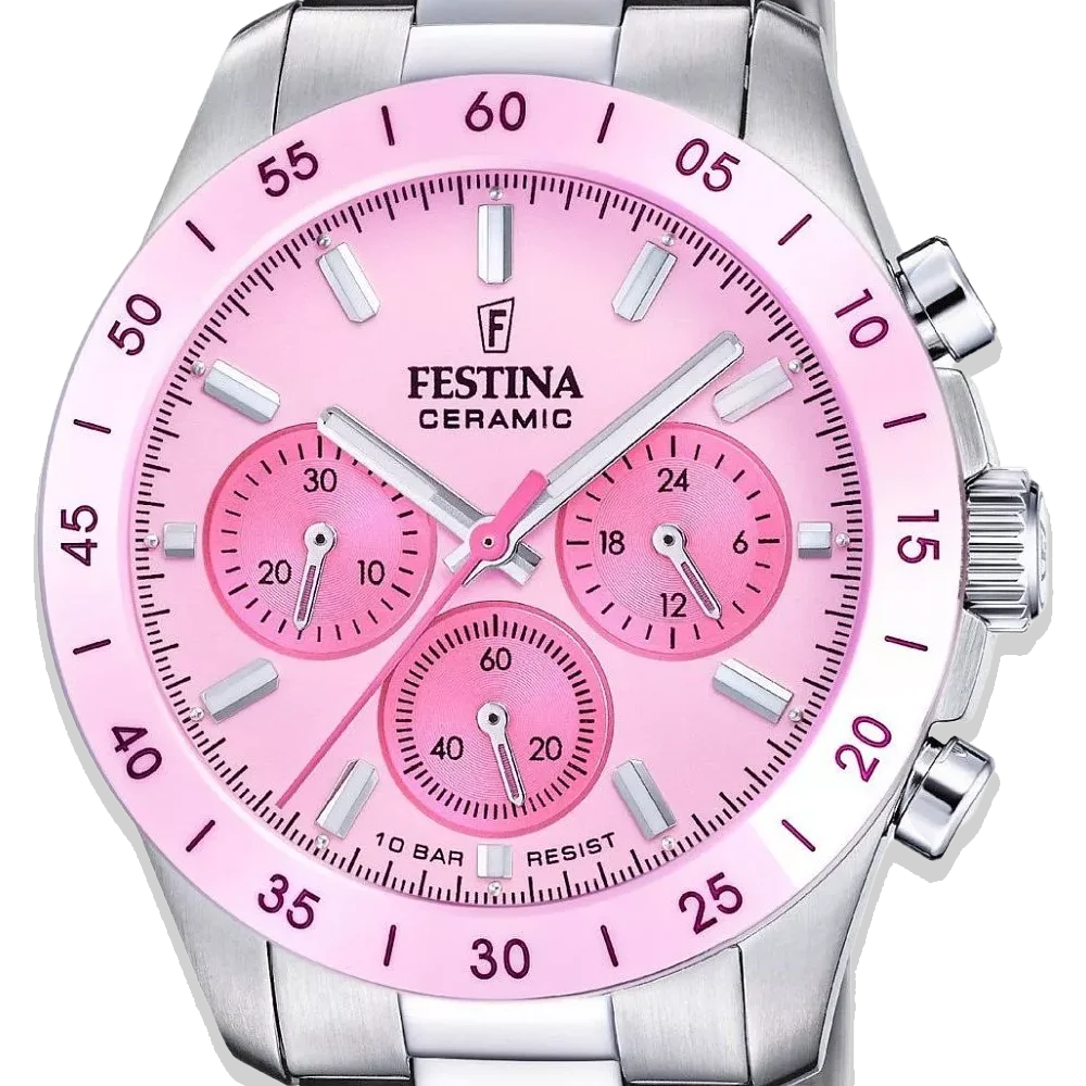 Festina Ceramic Uhr • Unisex F20693/2 • Roségold • Edelstahlarmband