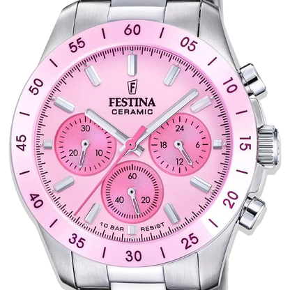 Festina Ceramic Uhr • Unisex F20693/2 • Roségold • Edelstahlarmband