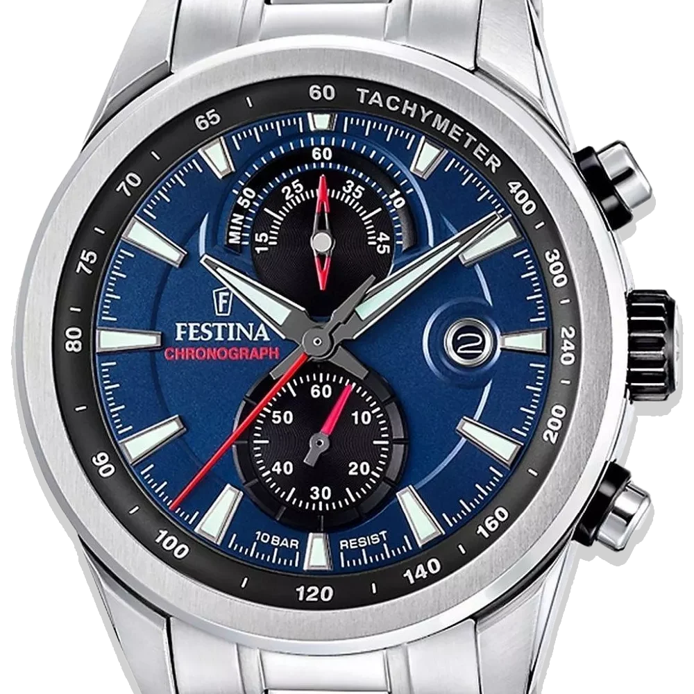 Festina Timeless Chronograph Herren F20694/5 Blau