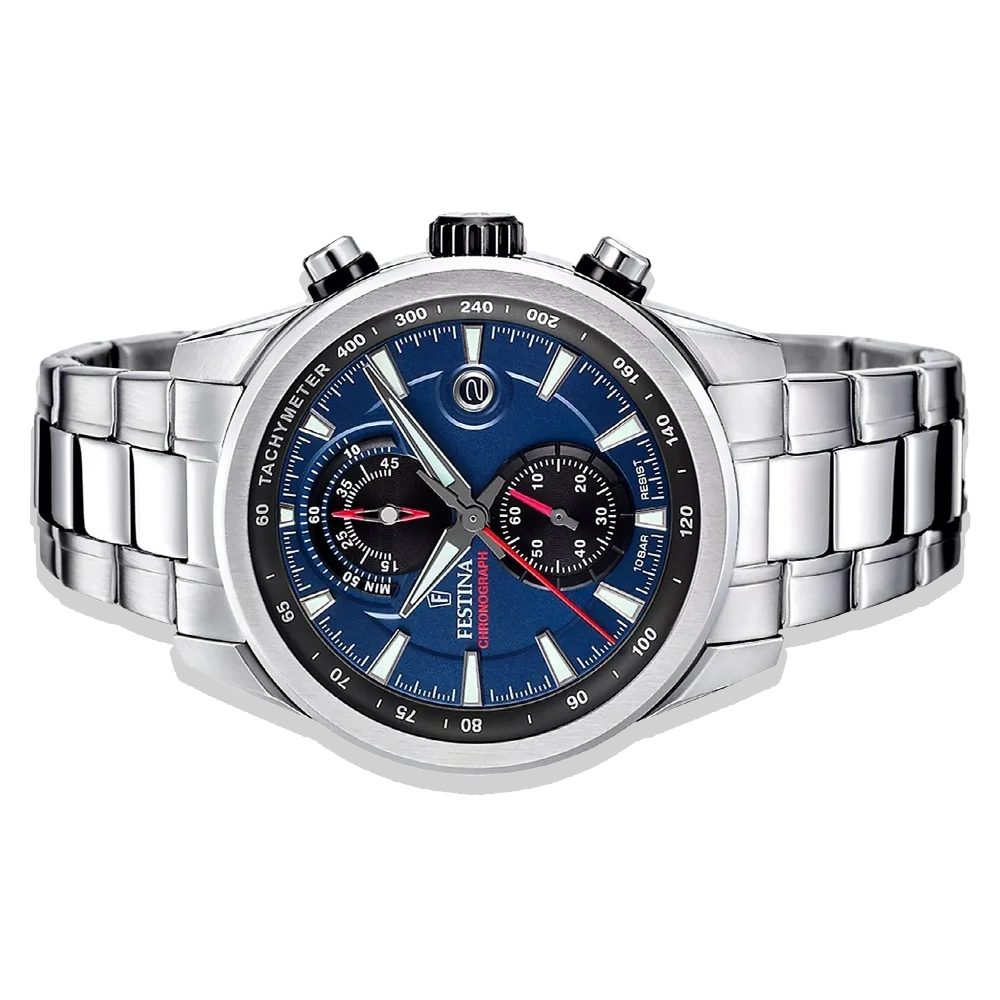 Festina Timeless Chronograph Herren F20694/5 Blau