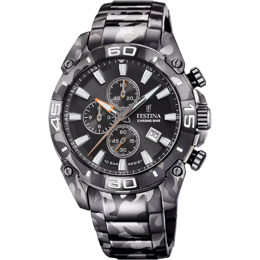 Limitierte Edition - Festina Herren Chronograph F20710/1 Saphirglas Luxus Schwarz Kitzbühel kaufen