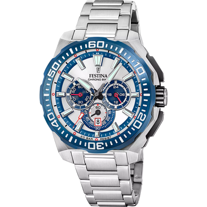 Festina Chrono Bike F20724/1 Luxus-Chronograph Edelstahl Herren Kitzbühel