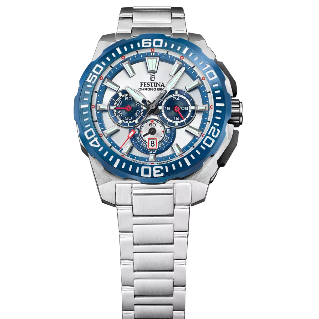 Sportlicher Festina Chronograph Quarzwerk 20ATM Juwelier Schroll Kitzbühel