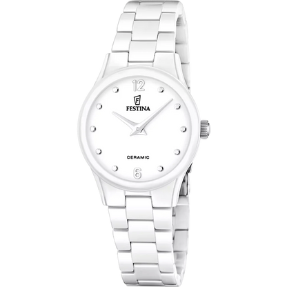 Festina F20751 mit weißem Zifferblatt