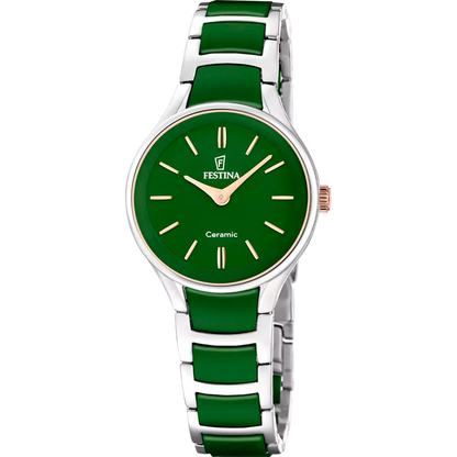 Festina Damenuhr F20752-6 mit Quarzuhrwerk der MIYOTA Serie GL