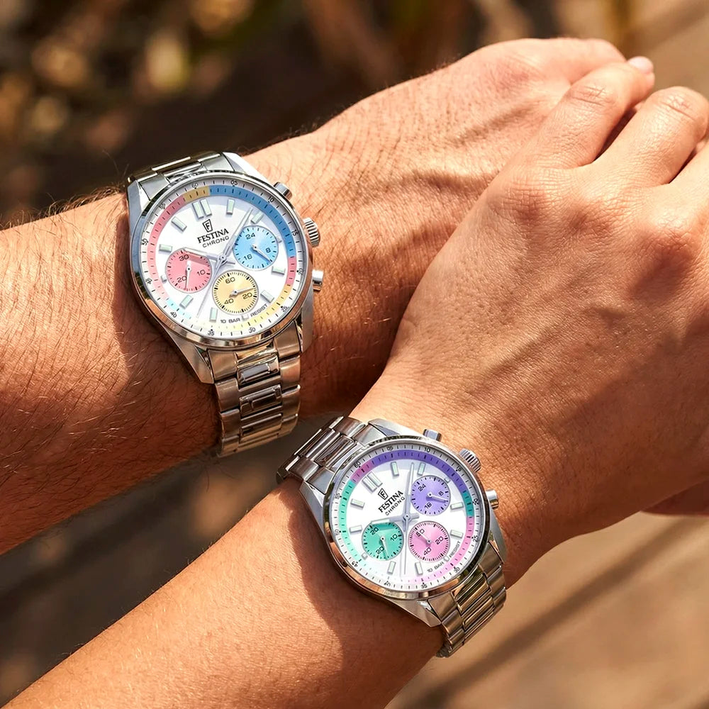 Festina Boyfriend F20753/6 mit Quarzwerk und Chronograph für Alle