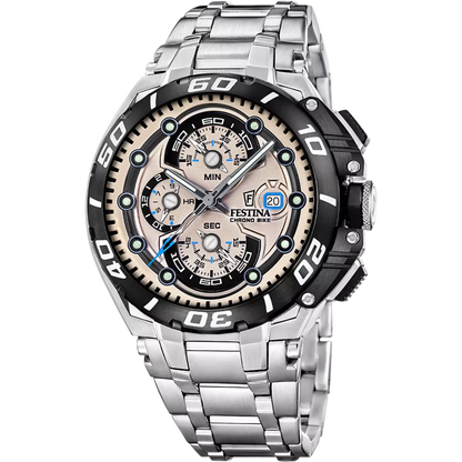 Festina Chrono Bike F20754/2 Herrenuhr mit braunem Zifferblatt bei Uhrenwerkstatt Schroll in Kitzbühel