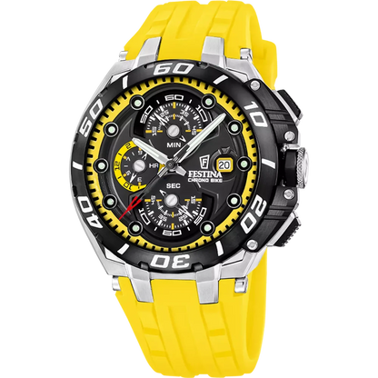 Festina Chrono Bike F20755/5 Herrenuhr mit schwarzem Zifferblatt