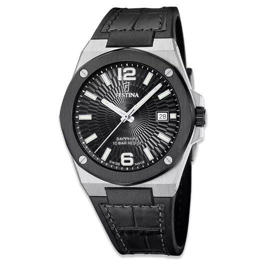 Festina Swiss Made Herrenuhr F22001/4 Schwarz – Luxus Armbanduhr online im Juwelier Tirol Shop sicher kaufen