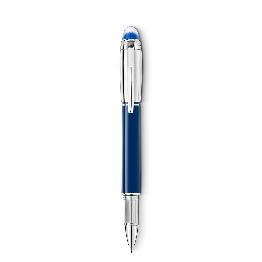 Montblanc StarWalker Blue Planet Doué Fineliner mit blauer Kuppel und schwebendem Stern exklusives Premium Schreibgerät in der Montblanc Boutique Kitzbühel Tirol