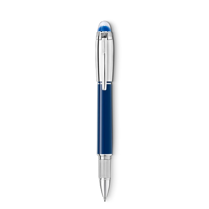 Montblanc StarWalker Blue Planet Doué Fineliner mit blauer Kuppel und schwebendem Stern exklusives Premium Schreibgerät in der Montblanc Boutique Kitzbühel Tirol