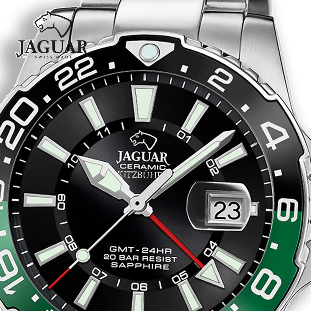 KB Uhr Jaguar® Ceramic GMT. J1011/5 in X KitzSpirit