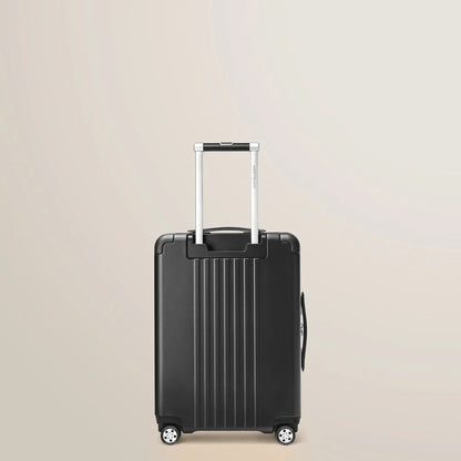 Montblanc #MY4810 Kabinentrolley aus leichtem Polycarbonat mit Lederbesätzen