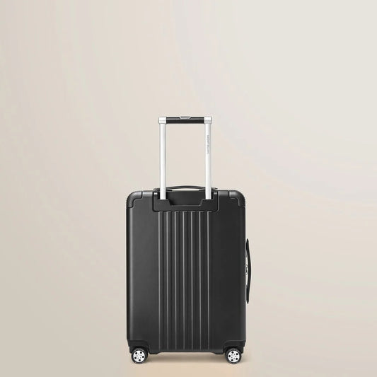Montblanc #MY4810 Kabinentrolley aus leichtem Polycarbonat mit Lederbesätzen
