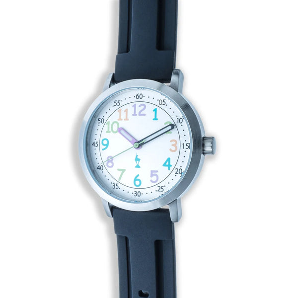 Kitzbühel Kinderuhr Entdecker Schwarz Gams by Schroll robust hautfreundlich Kitzbühel