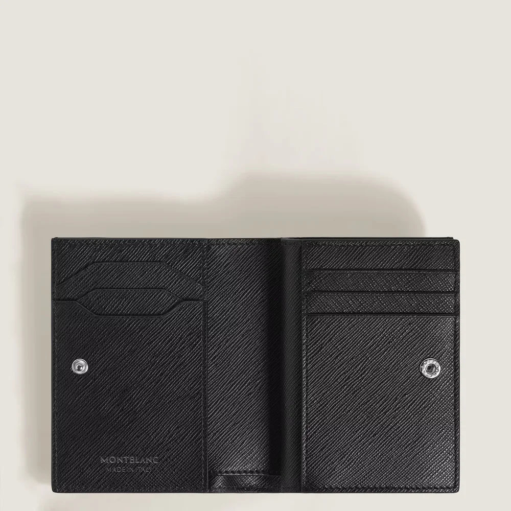 Montblanc Brieftasche aus Sartorial Leder mit Geldscheinfach und zusätzlichen Fächern