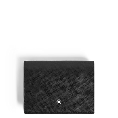 Kompakte schwarze Montblanc Brieftasche als exklusives Geschenk