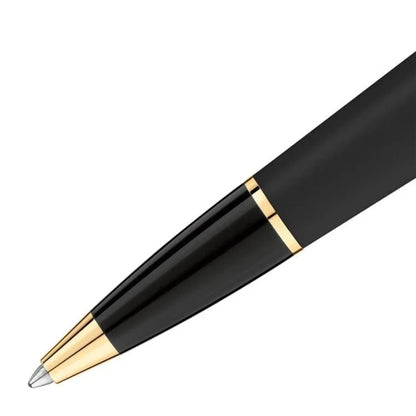 Schwarzes Montblanc Schreibgerät aus der Bonheur Kollektion mit weißem Detail
