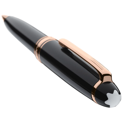 Exklusives Montblanc Schreibgerät mit weißem Emblem als hochwertiges Geschenk